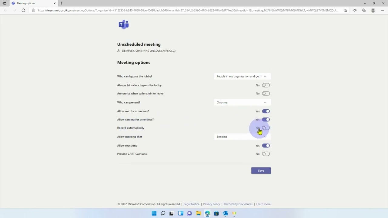 1 11 How To Manage Teams Meeting Options In Microsoft Outlook YouTube 1 11 How To Manage Teams Meeting Options In Microsoft Outlook YouTube