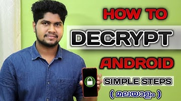 How to decrypt poco f1 | How to remove encryption poco f1| simple steps in malayalam