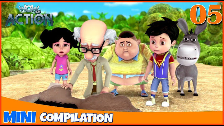 वीर द रोबोट बॉय | मिनी सीरीज | संकलन - 05 | बच्चों के लिए 3D कार्टून | वॉवकिड्ज़ एक्शन