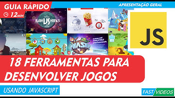 18 ferramentas para desenvolver  jogos usando javascript