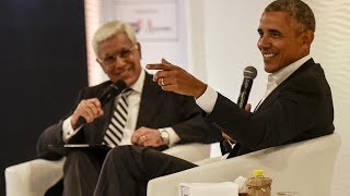 HTLS: Barack Obama on Modi, dal and Twitter