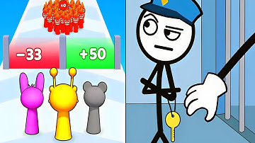 Scary Sprunki Run vs Thief Puzzle - All Levels Speed Run Gameplay Android iOS Ep1