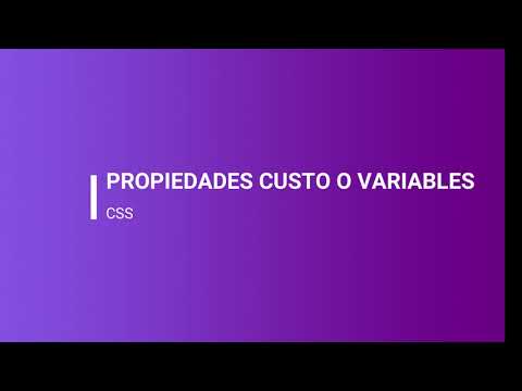 #BOOTCAMP LAB | CSS | 33 CUSTOM PROPERTIES O VARIABLES EN CSS