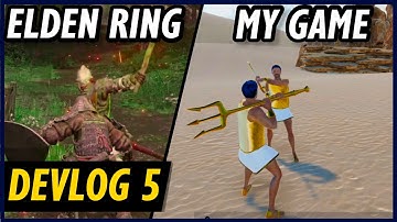 How I made an Elden Ring Inspired Parry System in My Own Game - Olympian Knights Devlog 5