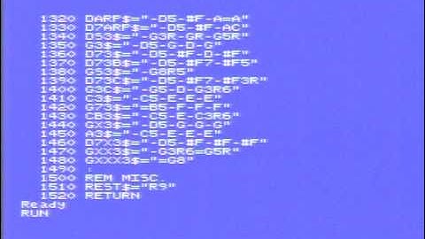 Tatung Einstein - "Introduction" demo and "Robin" song