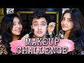 My sisters do my makeup😱🙈❤️(with a twist) | Rishabh Chawla