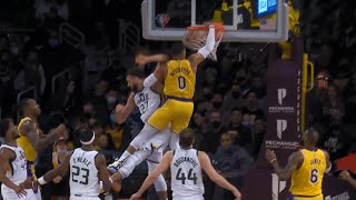 Russell Westbrook shocks the world with insane poster dunk on Rudy Gobert 😱 screenshot 4