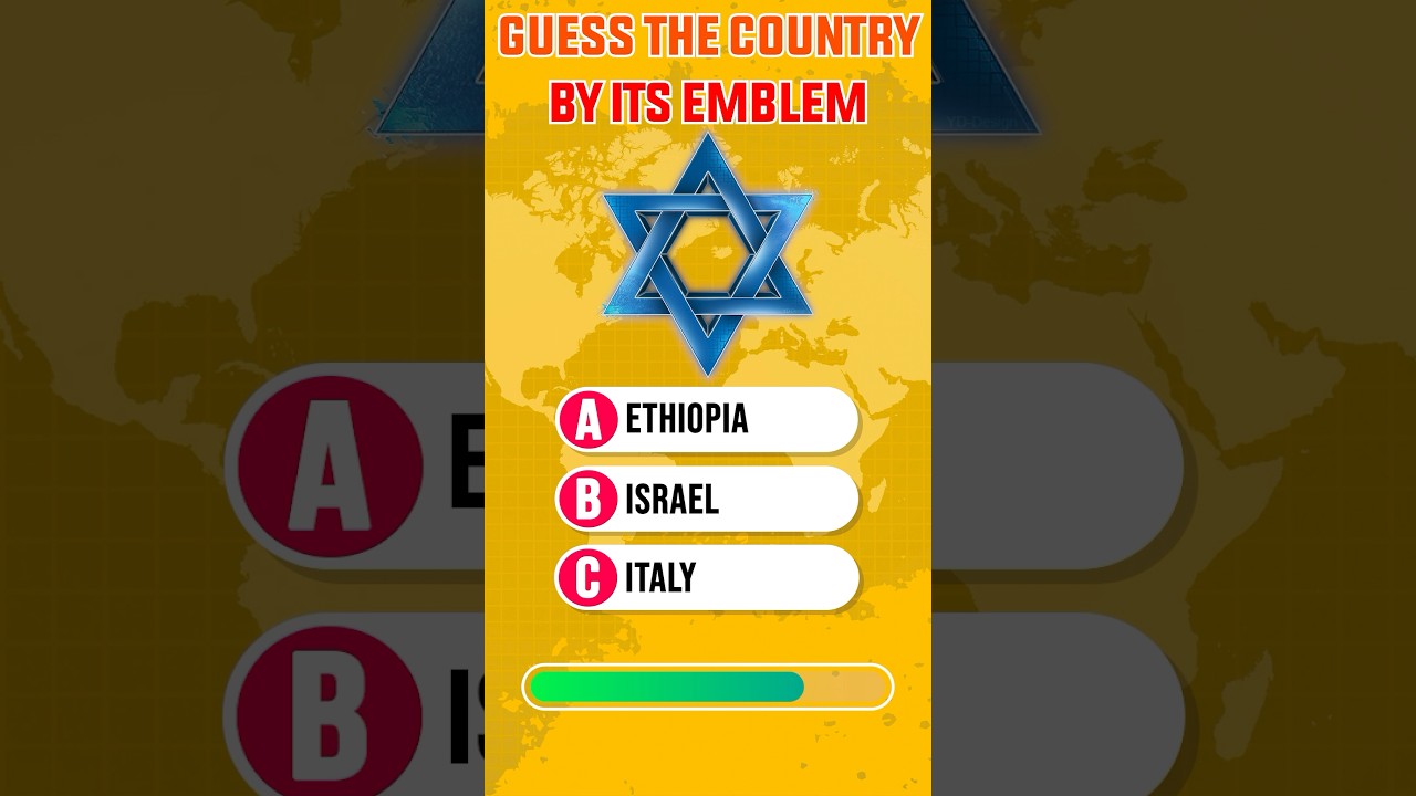 Guess The Country By Its Emblem 3 - Amazing Quiz