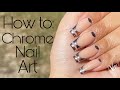 Watch Me Work: Easy Chrome Nail Art |  Beginner Acrylic Nail Tutorial