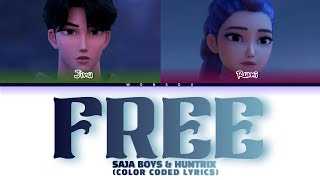 Download Lagu SAJA BOYS \u0026 HUNTRIX 'FREE' (Color Coded Lyrics) MP3 Download Lagu SAJA BOYS \u0026 HUNTRIX 'FREE' (Color Coded Lyrics) MP3