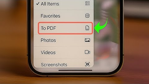 How to Create PDF On iPhone 2025