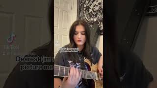 Dearest (I'm so Sorry)- Picture Me Broken Cover  #guitar #guitarcover #metal #cover #emo #guitarist Sophie Caylab
