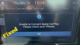 Unable to Connect Apple CarPlay Please Check Your iPhone on iOS 17.5 (Fixed)