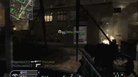 Call Of Duty 4: Team Deathmatch 1 ( M40A3 Sniper - Bog )