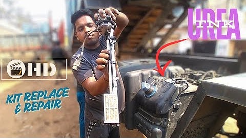 UREA-TANK Repair of #tatatipper Truck || DEF Tank Filter Replace & Restoration