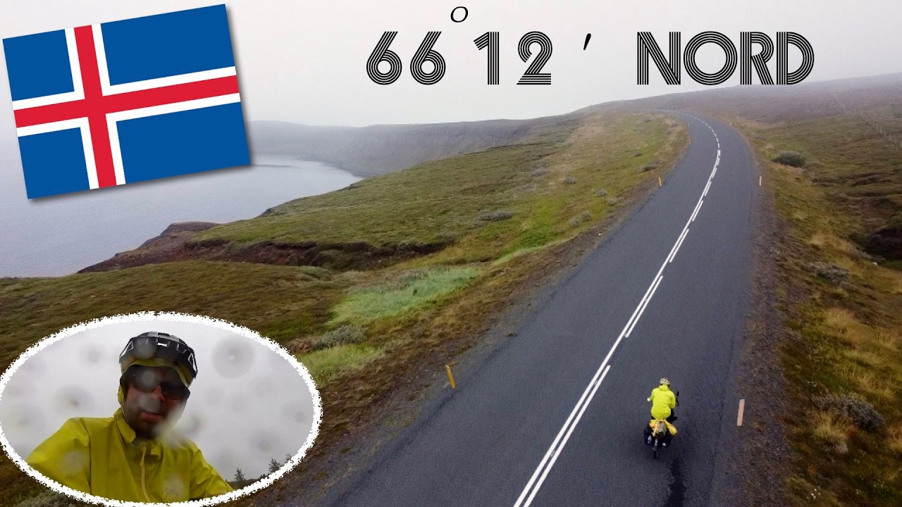 PLUIE INFERNALE au point le plus au NORD où je suis jamais allé! — ISLANDE à VÉLO