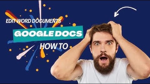 Unlock the Magic: Edit Microsoft Word Documents in Google Docs and Save Them Like a Pro!