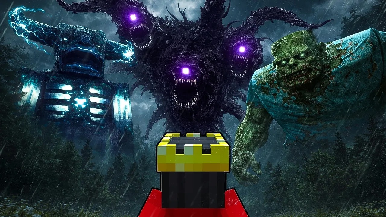 Re-edited Mongo Video - Every OP MINECRAFT BOSS in One Video