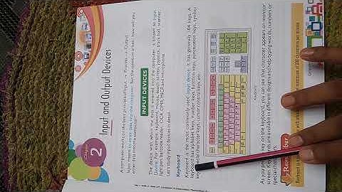 Class - 4th , Subject - Computer , Chapter - 2. Input and output Devices