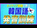 【初心者向け解説付き】ネイティブになろう！韓国語発音訓練〜簡単な文章で韓国語発音を徹底訓練①〜