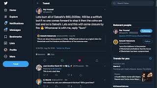 "Let's Burn all of Satoshi's 980,000 Bitcoin" - an interview with Ray Youssef