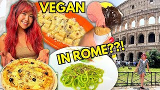 What I ate in ROME, ITALY  as a VEGAN