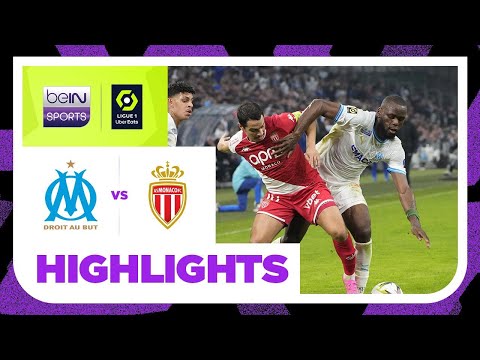 Marseille 2-2 Monaco | Ligue 1 23/24 Match Highlights