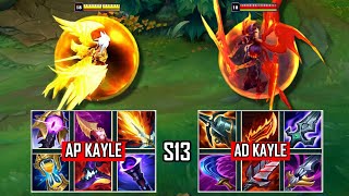AP KAYLE vs AD KAYLE FULL BUILD FIGHTS \& WHICH BUILD IS BETTER?