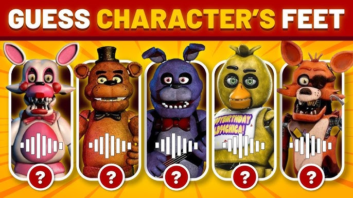 Guess The FNAF Character by Voice and Emoji - Fnaf Quiz
