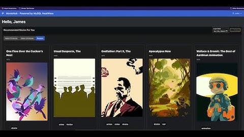 Demo: Machine learning-powered recommendations with MySQL HeatWave