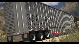 Peterbilt 379 - Cat C15 Tuned - Delivery of Cattle