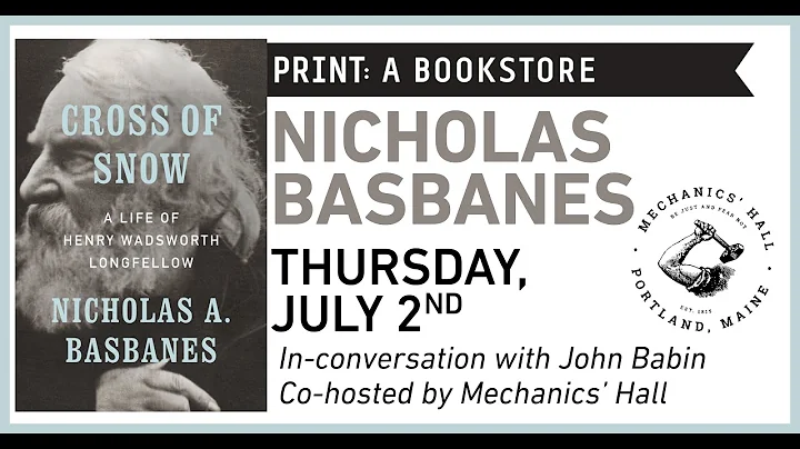 Nicholas Basbanes discusses CROSS OF SNOW with Kat...