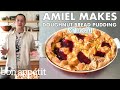 Amiel Makes Doughnut Bread Pudding | From the Home Kitchen | Bon Appétit