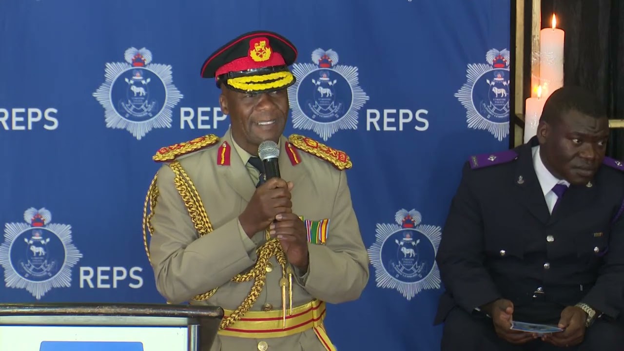 A note from the Army Commander representative during the late NATCOM's memorial servce.