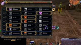 Destruction Warlock UI Warlords of Draenor
