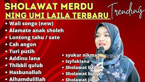 SHOLAWAT TERBARU NING UMI LAILA FULL ALBUM 2024 ( VIDEO VERSION ) .