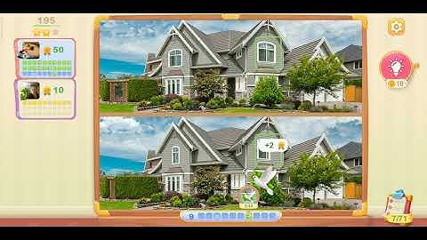 5 Differences Online Game level 195 part 2