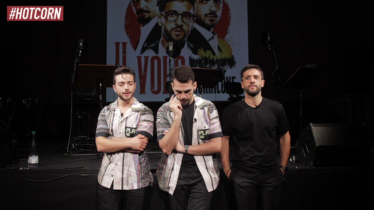 IL VOLO SINGS MORRICONE | Intervista a Il Volo | HOT CORN