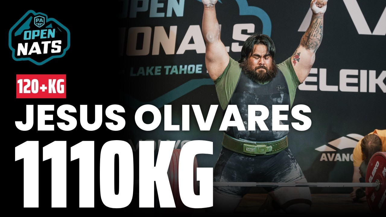 JESUS OLIVARES 1110KG | Powerlifting America Nats 2026