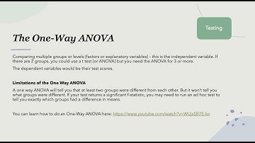 How to do a One-Way ANOVA in JASP