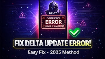 🔥 How to Fix Delta “Please Update” Error (2025) | Working Fix + IPA Download 📲✨