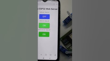 ESP32 Synchronous webserver