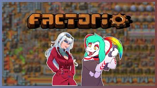 As primeiras fábricas! - Factorio - Ft: Blizzara // VTuber