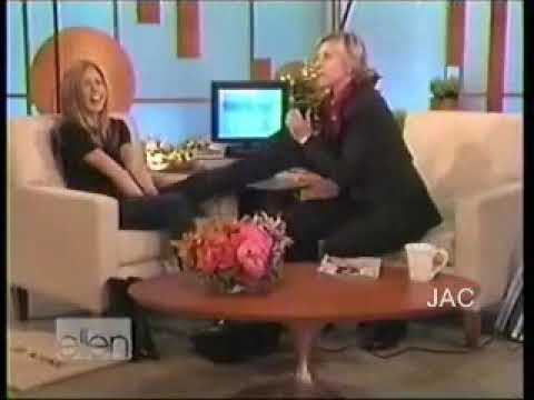 Jennifer Aniston tickled