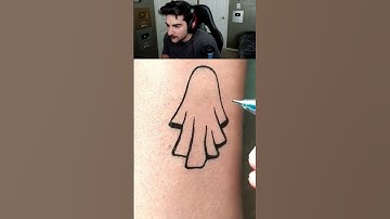 How to Draw Ghost! 🤯