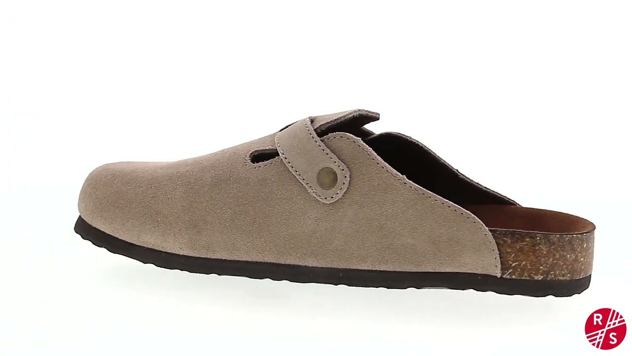 white mountain bari clog taupe