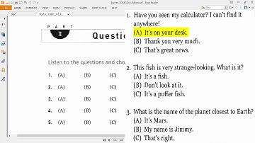 Listening Unit 11 Starter Toeic