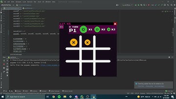 Pygame Ultra Tic Tac Toe Demo Video