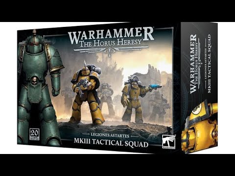 Horus Heresy Legiones Astartes: MKIII Tactical Squad