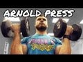 Arnold press  exercice dpaule  tutoriel de forme approprie